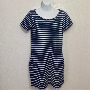 LUCKY BRAND T-Shirt Dress Striped Size S